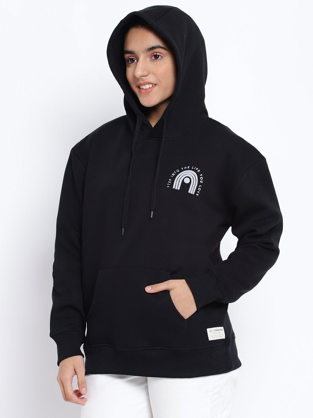 Lil Tomatoes Girls Cotton Fleece Sweatshirt