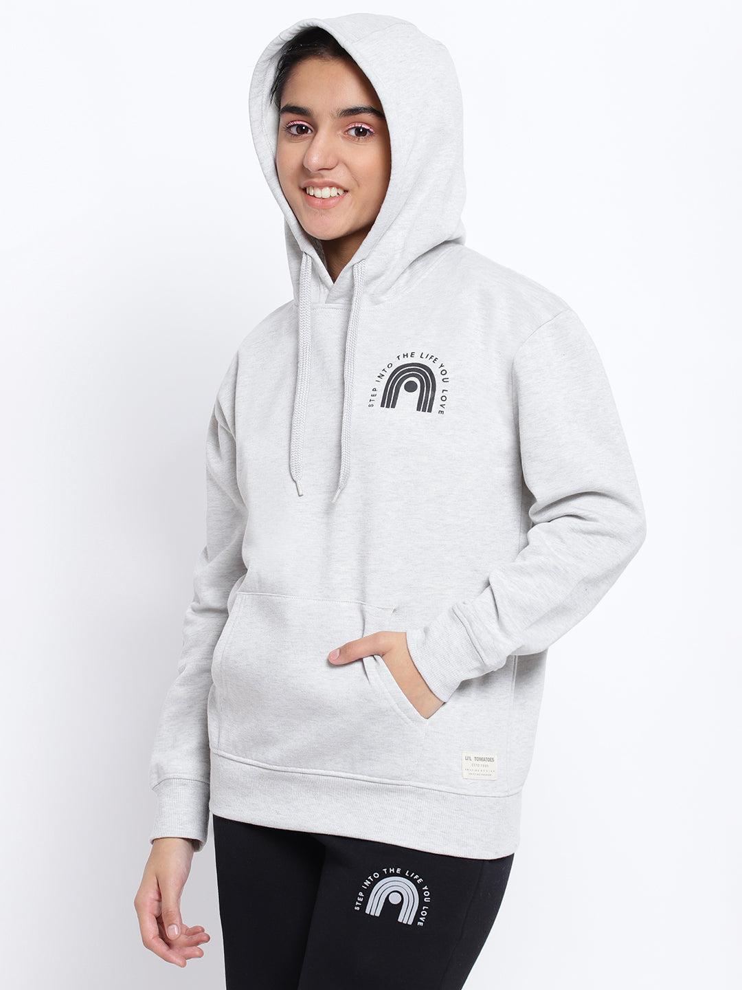Lil Tomatoes Girls Cotton Fleece Sweatshirt