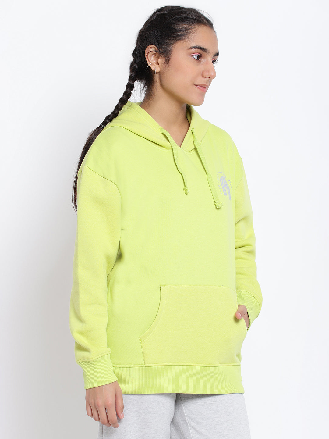 Lil Tomatoes Girls Cotton Fleece Sweatshirt