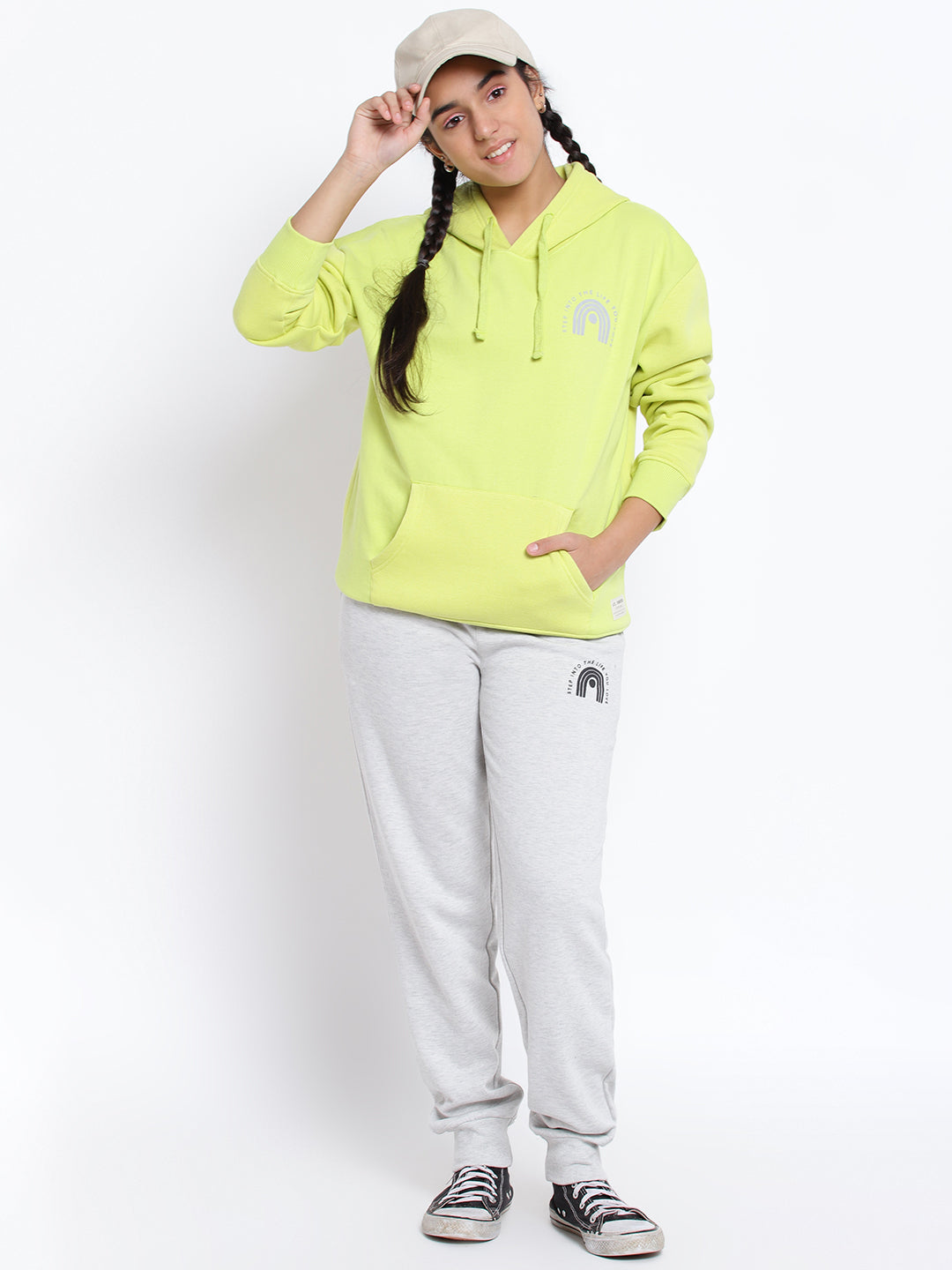 Lil Tomatoes Girls Cotton Fleece Sweatshirt