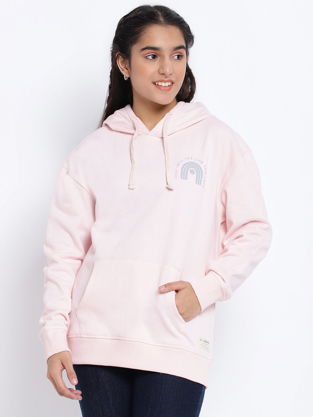 Lil Tomatoes Girls Cotton Fleece Sweatshirt