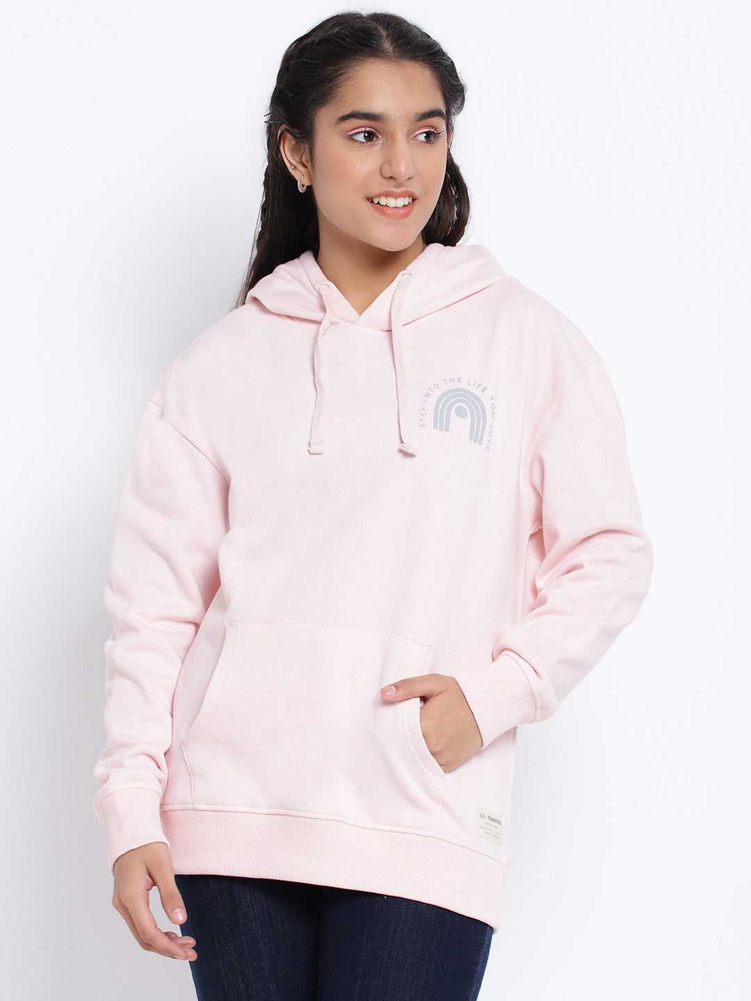 Lil Tomatoes Girls Cotton Fleece Sweatshirt