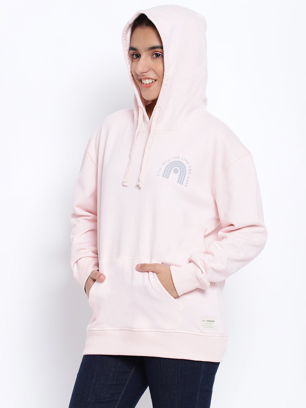 Lil Tomatoes Girls Cotton Fleece Sweatshirt
