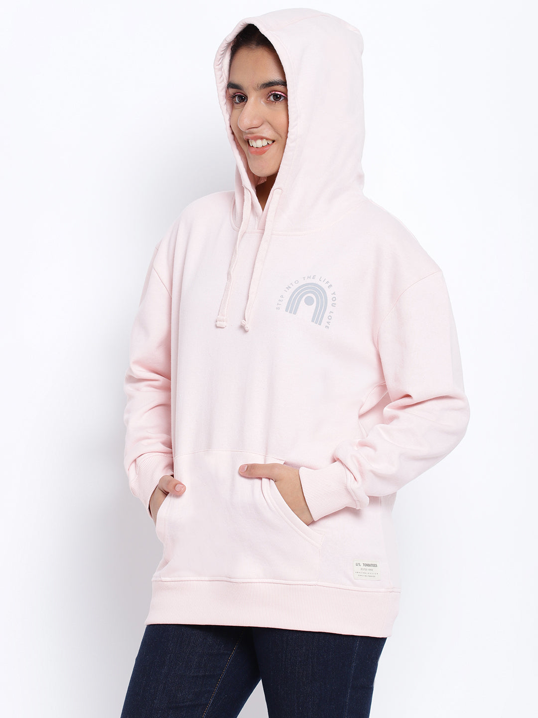 Lil Tomatoes Girls Cotton Fleece Sweatshirt