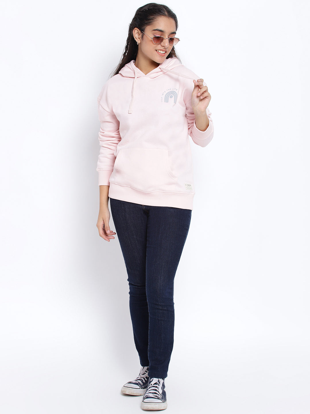 Lil Tomatoes Girls Cotton Fleece Sweatshirt
