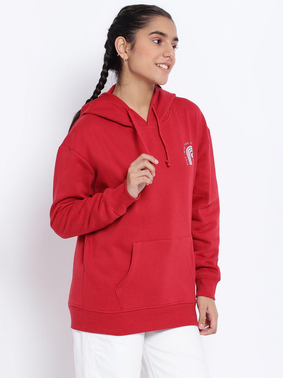Lil Tomatoes Girls Cotton Fleece Sweatshirt