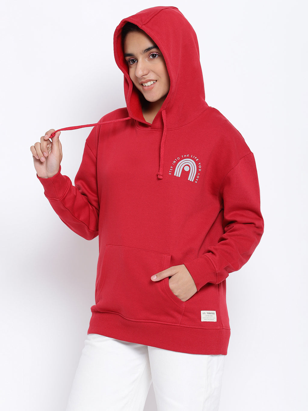 Lil Tomatoes Girls Cotton Fleece Sweatshirt