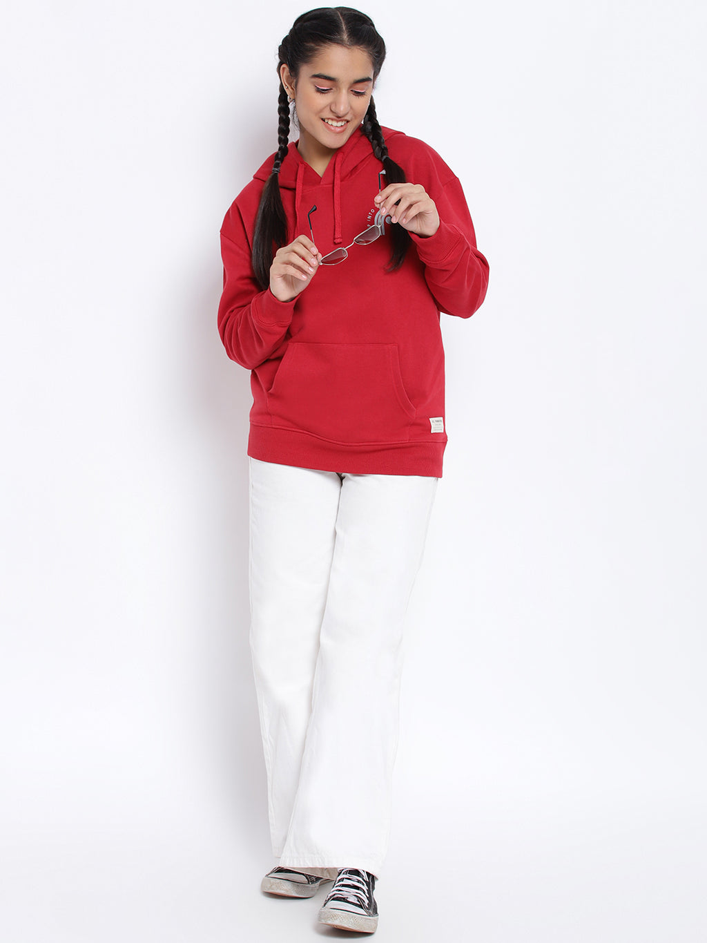 Lil Tomatoes Girls Cotton Fleece Sweatshirt