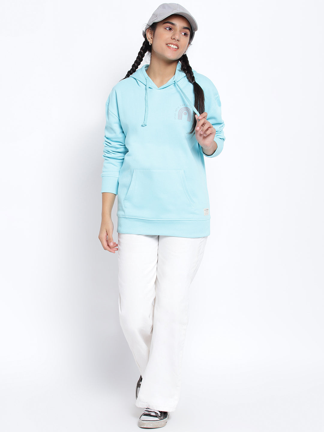 Lil Tomatoes Girls Cotton Fleece Sweatshirt
