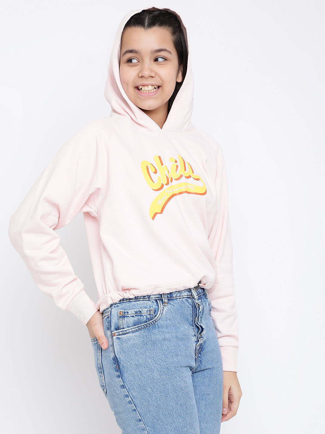Lil Tomatoes Girls Cotton Fleece Sweatshirt