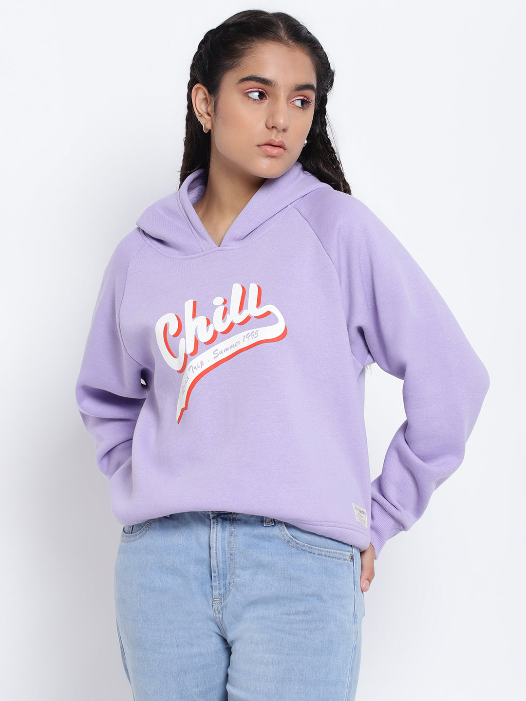 Lil Tomatoes Girls Cotton Fleece Sweatshirt