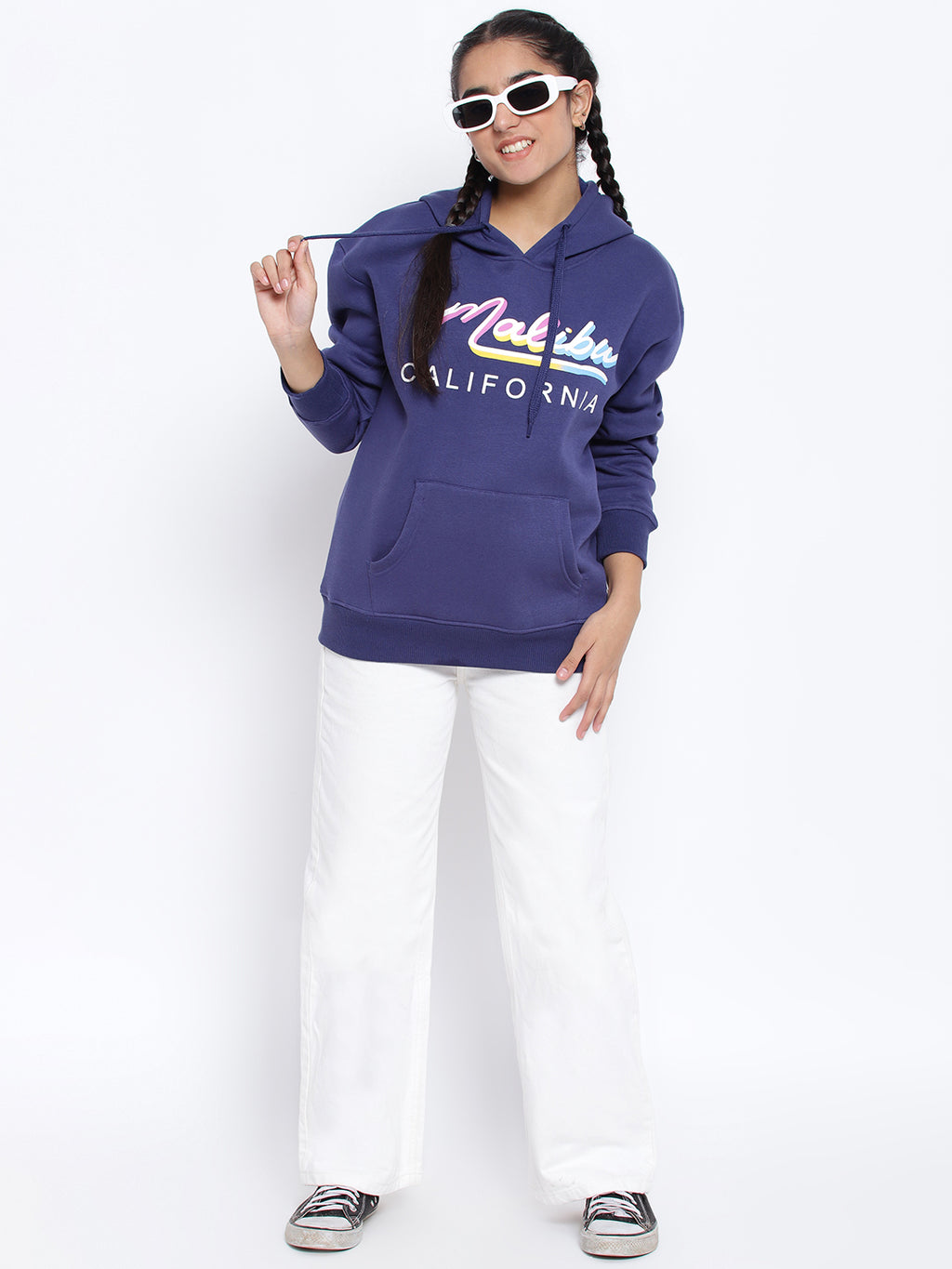 Lil Tomatoes Girls Cotton Fleece Sweatshirt