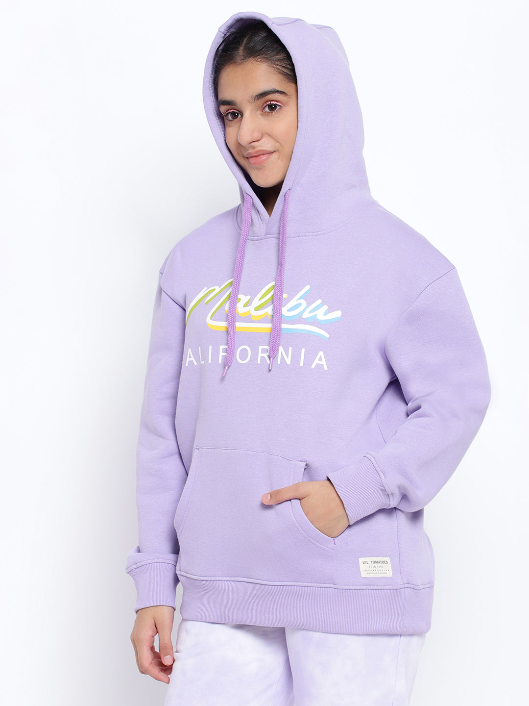Lil Tomatoes Girls Cotton Fleece Sweatshirt