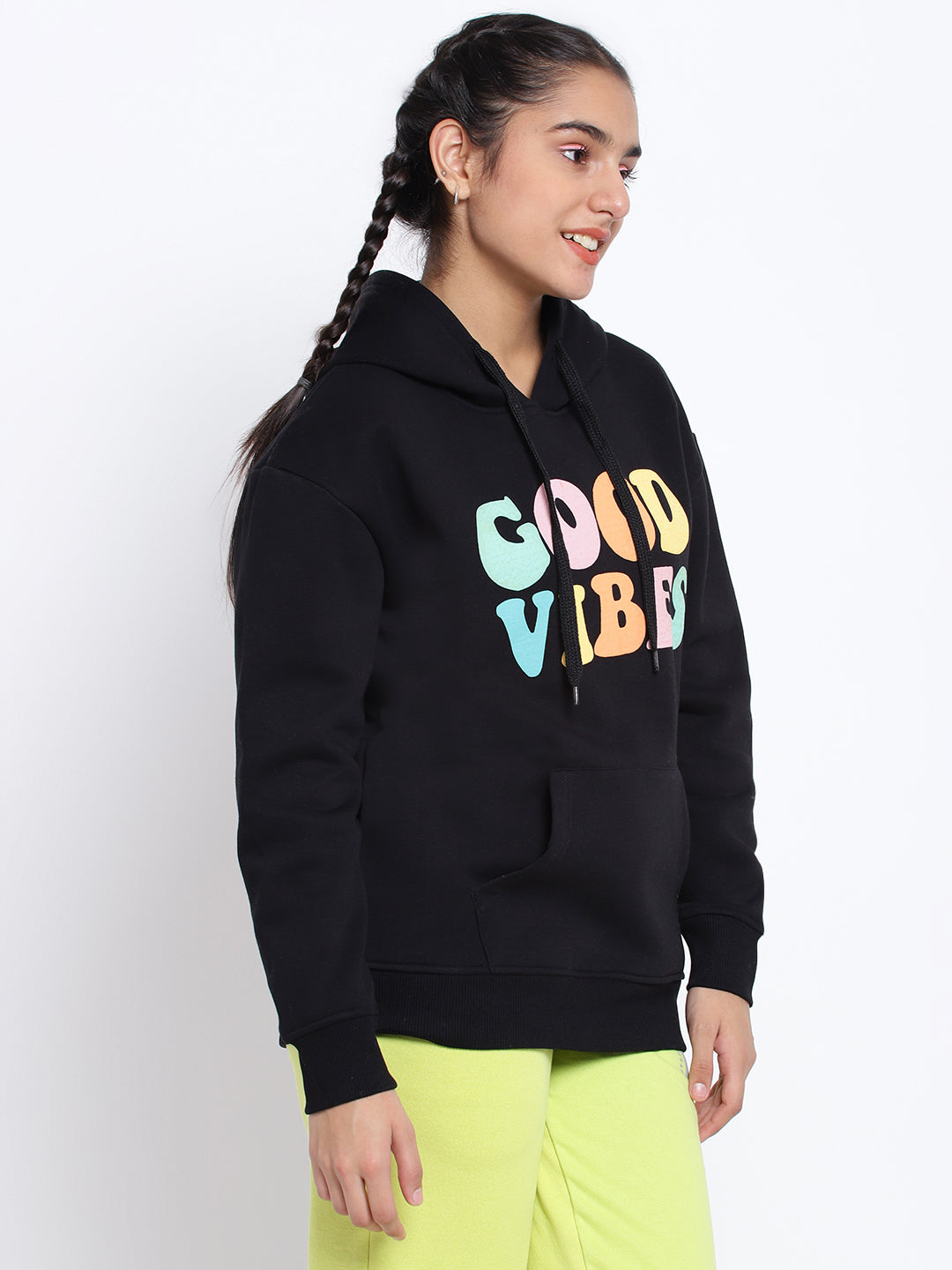 Lil Tomatoes Girls Cotton Fleece Sweatshirt
