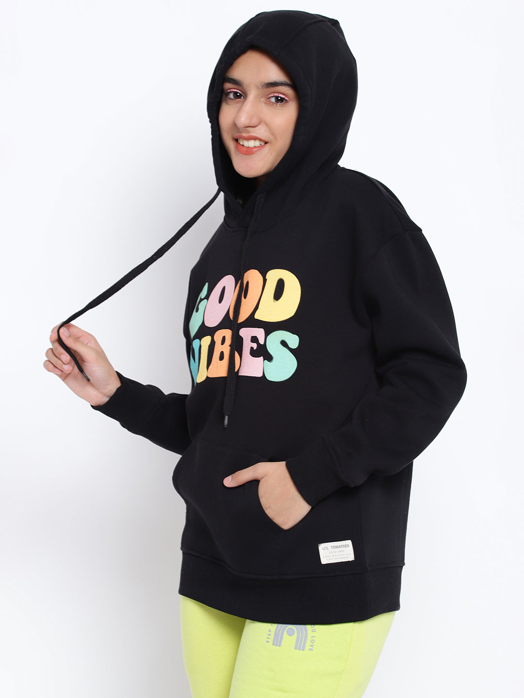 Lil Tomatoes Girls Cotton Fleece Sweatshirt