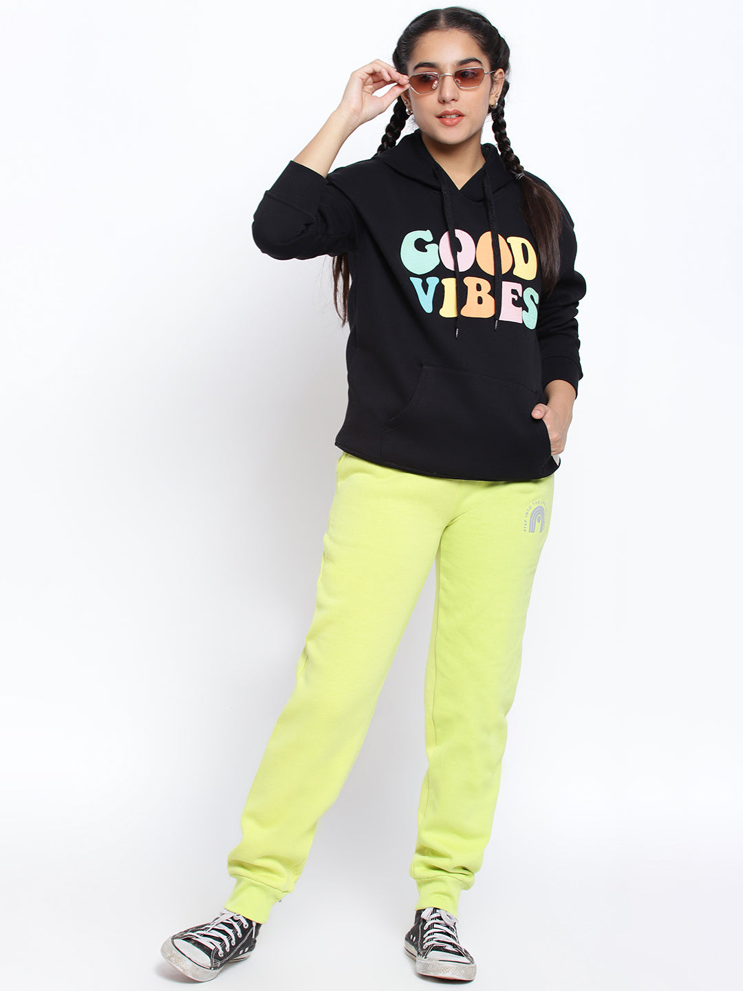 Lil Tomatoes Girls Cotton Fleece Sweatshirt
