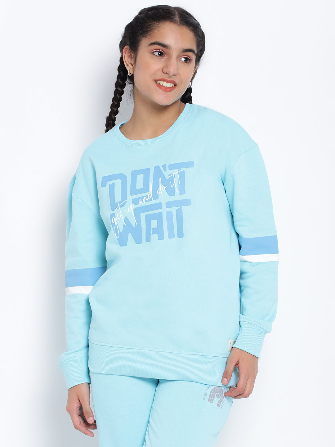 Lil Tomatoes Girls Cotton Fleece Sweatshirt