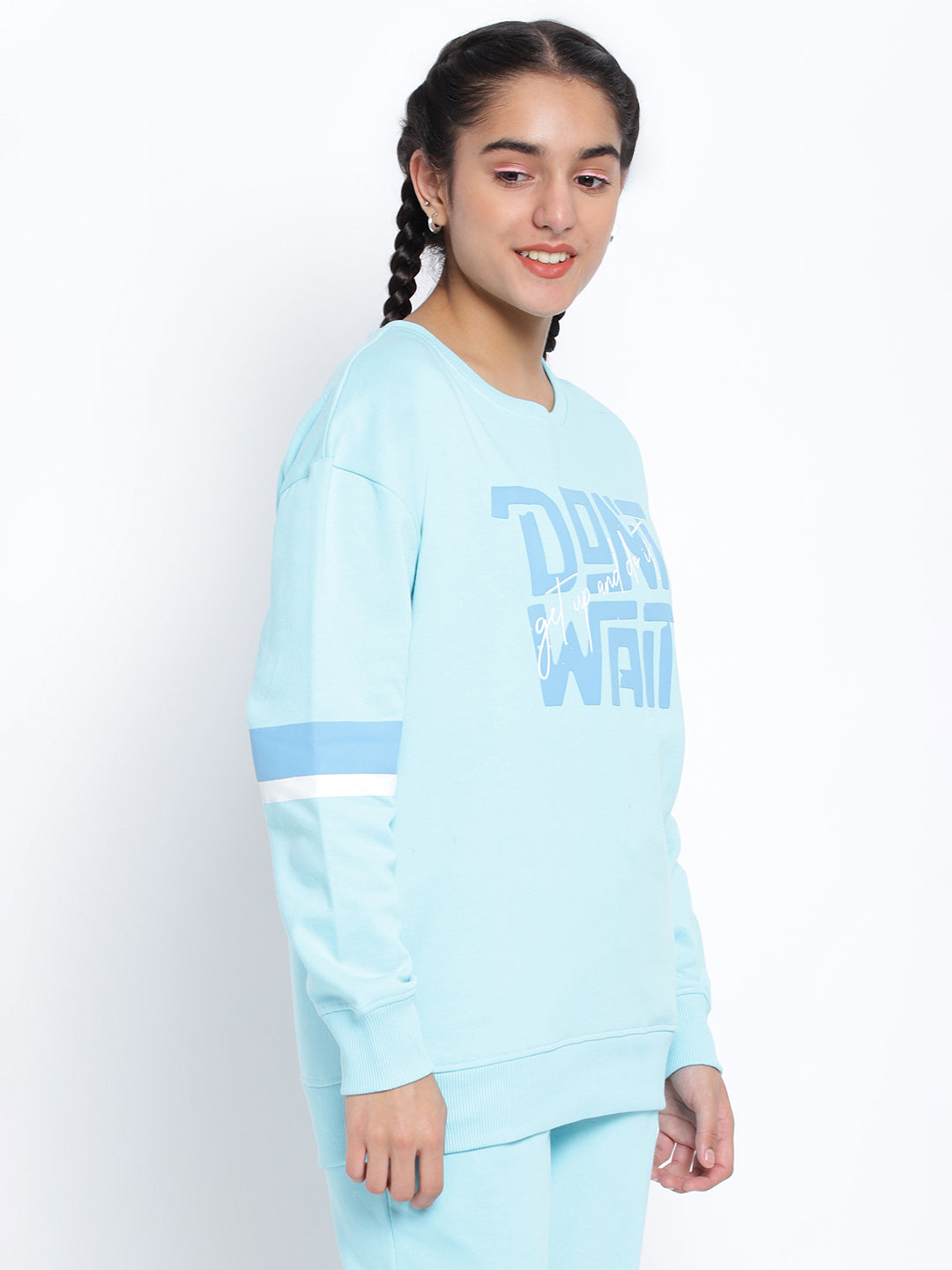Lil Tomatoes Girls Cotton Fleece Sweatshirt