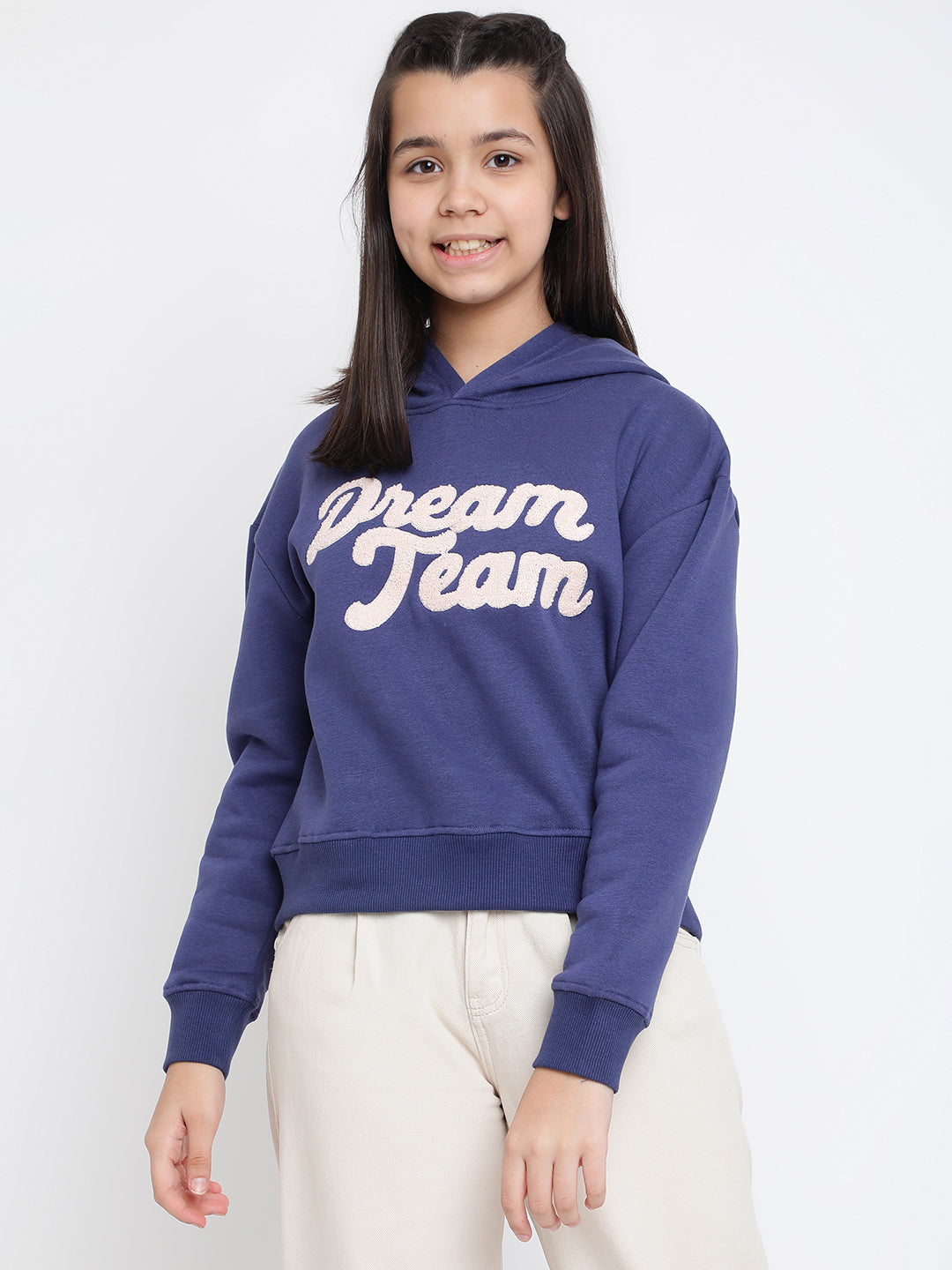 Lil Tomatoes Girls Cotton Fleece Sweatshirt