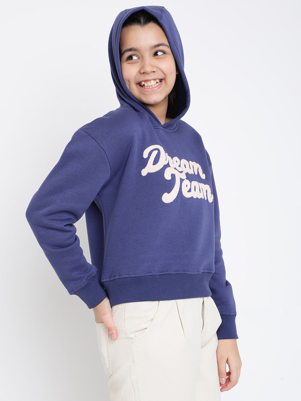 Lil Tomatoes Girls Cotton Fleece Sweatshirt