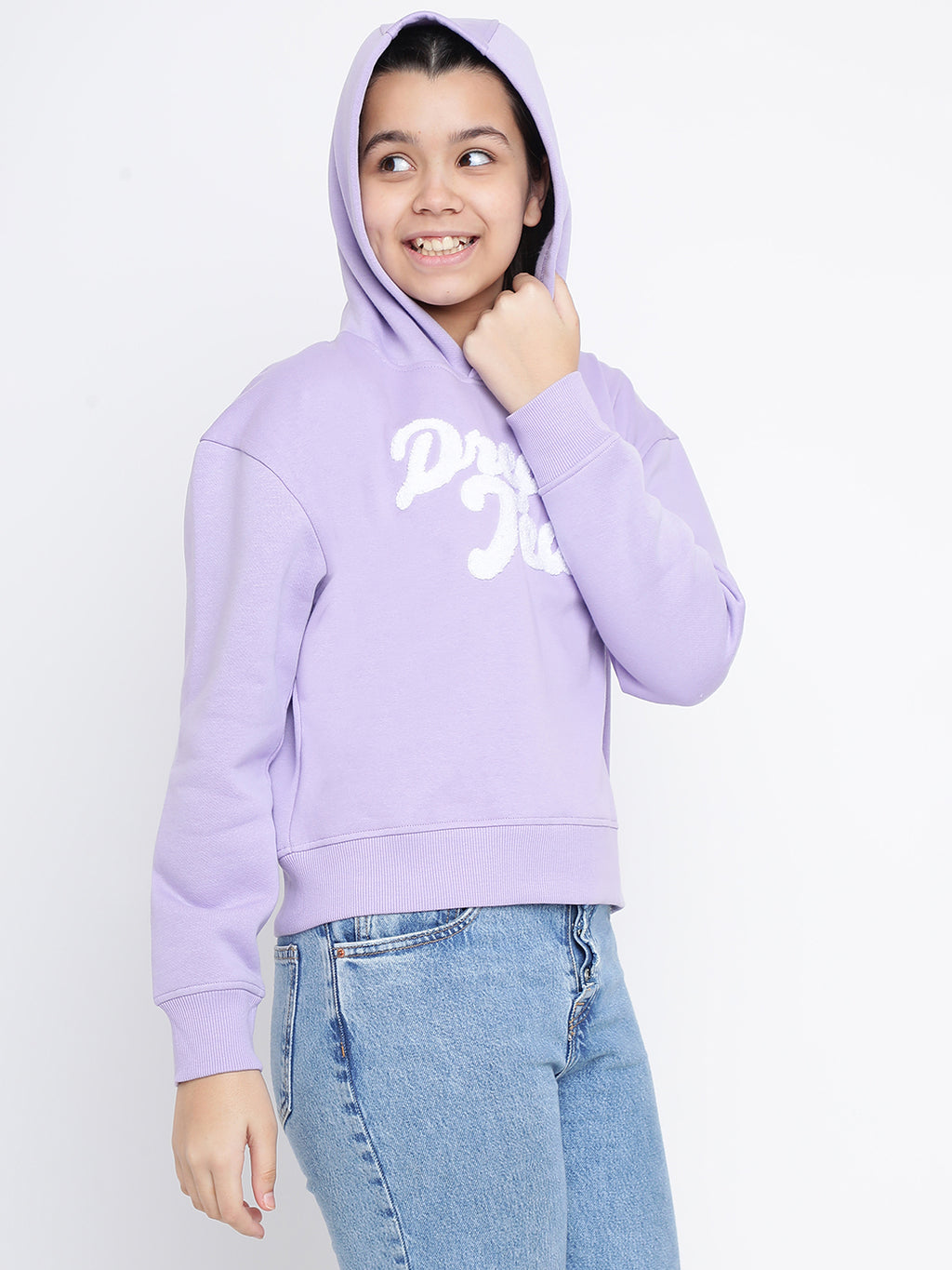 Lil Tomatoes Girls Cotton Fleece Sweatshirt