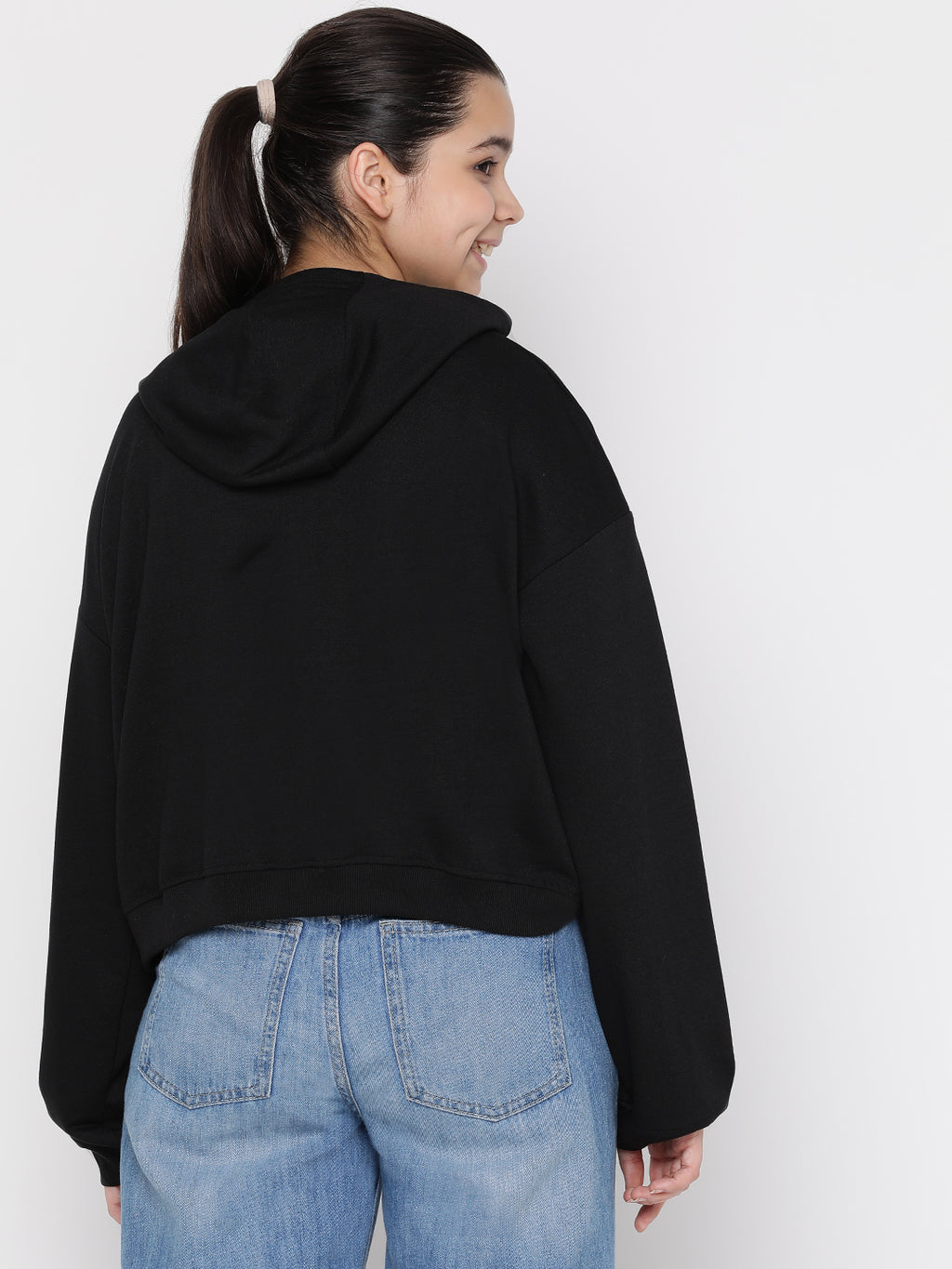 Lil Tomatoes Girls Light Weight Cotton Looper Sweatshirt