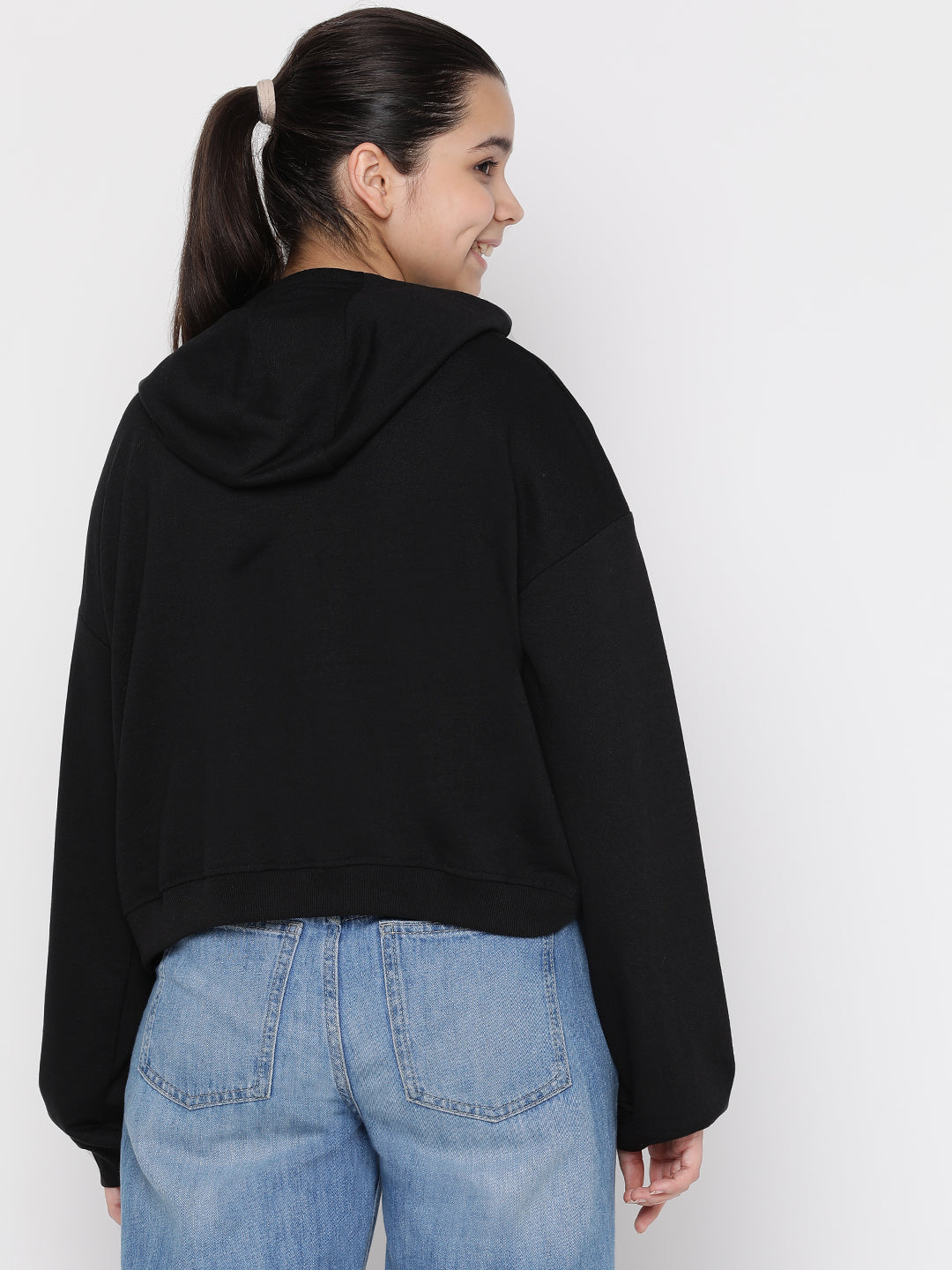 Lil Tomatoes Girls Light Weight Cotton Looper Sweatshirt