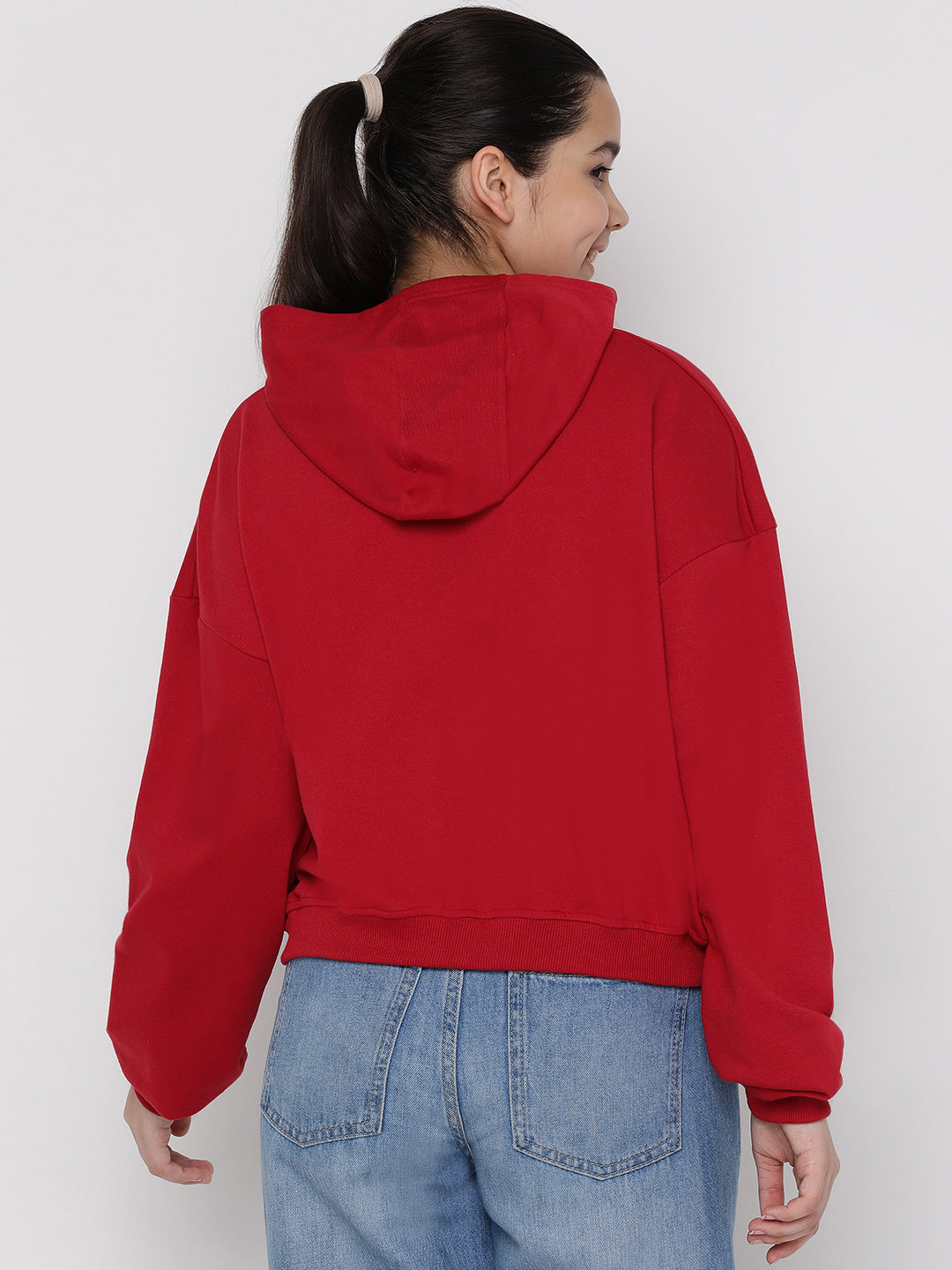 Lil Tomatoes Girls Light Weight Cotton Looper Sweatshirt