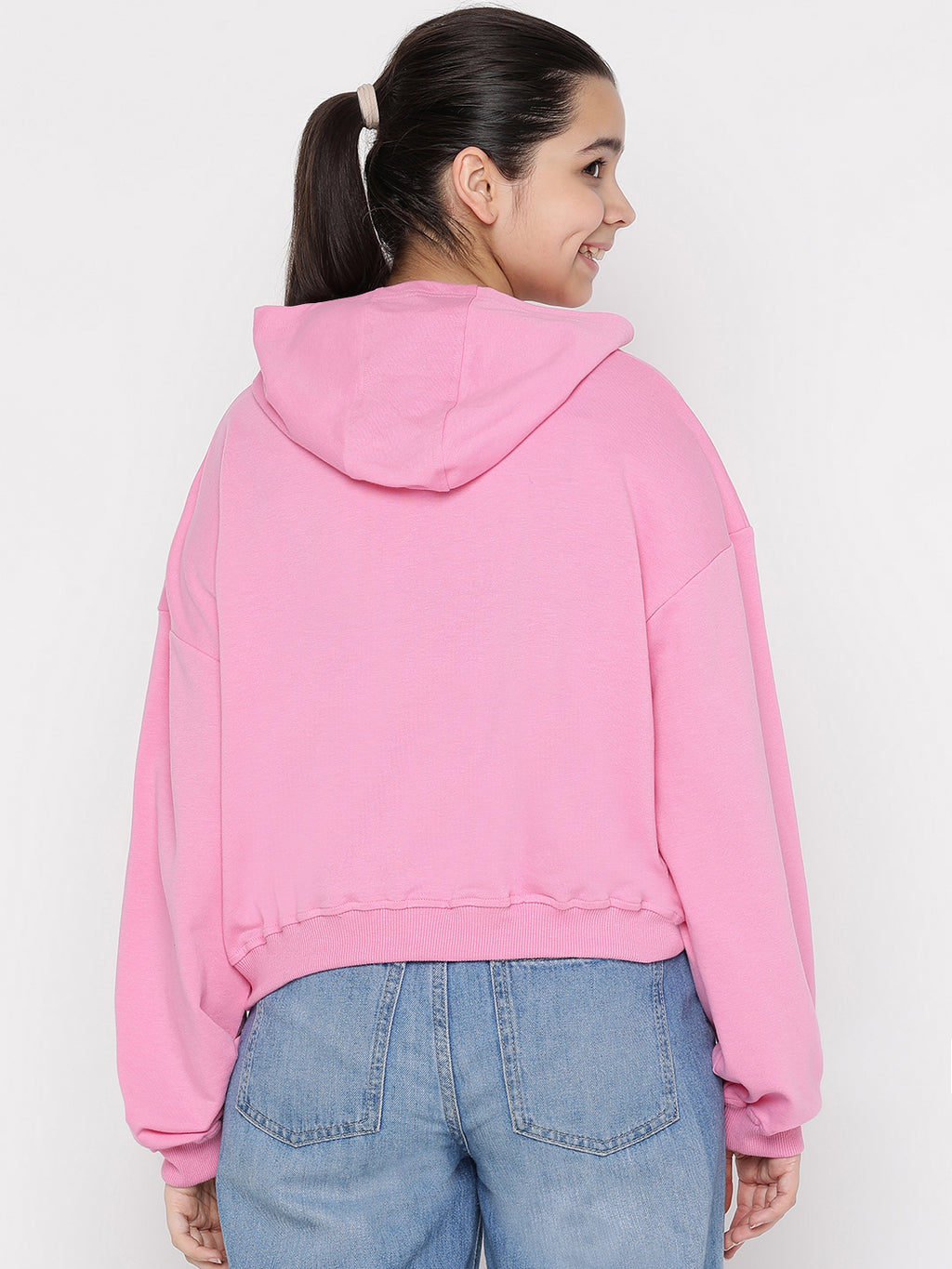 Lil Tomatoes Girls Light Weight Cotton Looper Sweatshirt