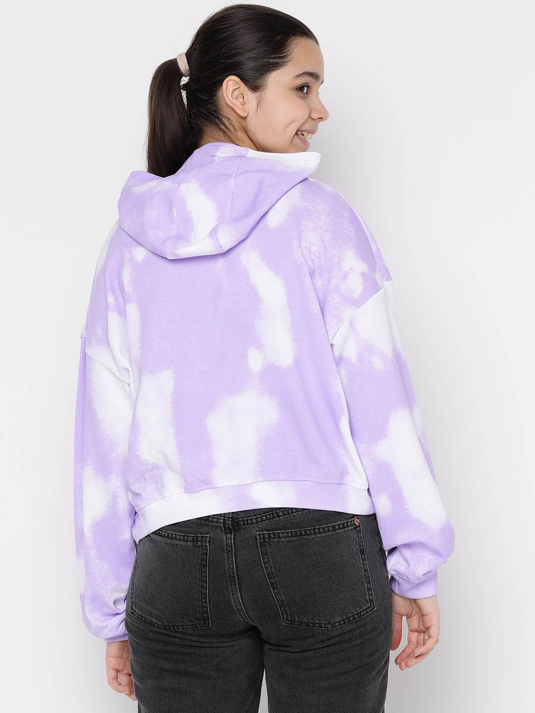 Lil Tomatoes Girls Light Weight Cotton Looper Sweatshirt