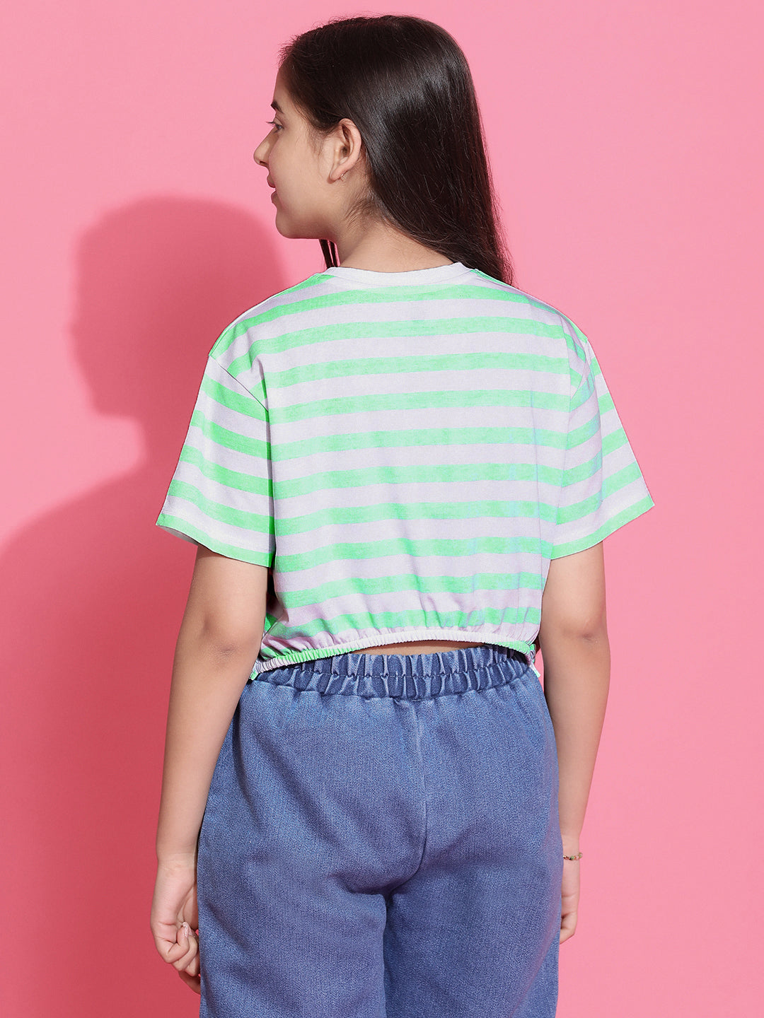 Lil Tomatoes Girls Cotton Crop Top