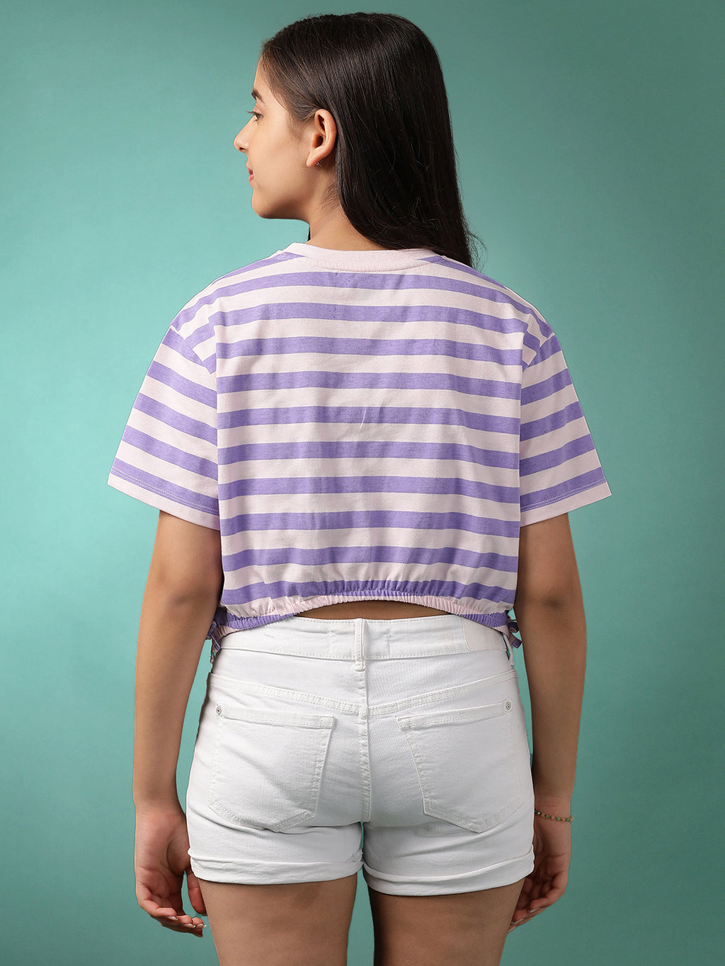 Lil Tomatoes Girls Cotton Crop Top