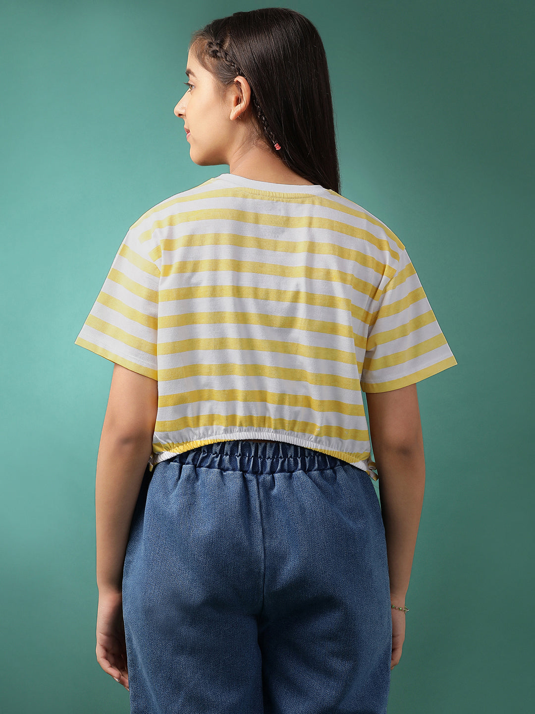 Lil Tomatoes Girls Cotton Crop Top