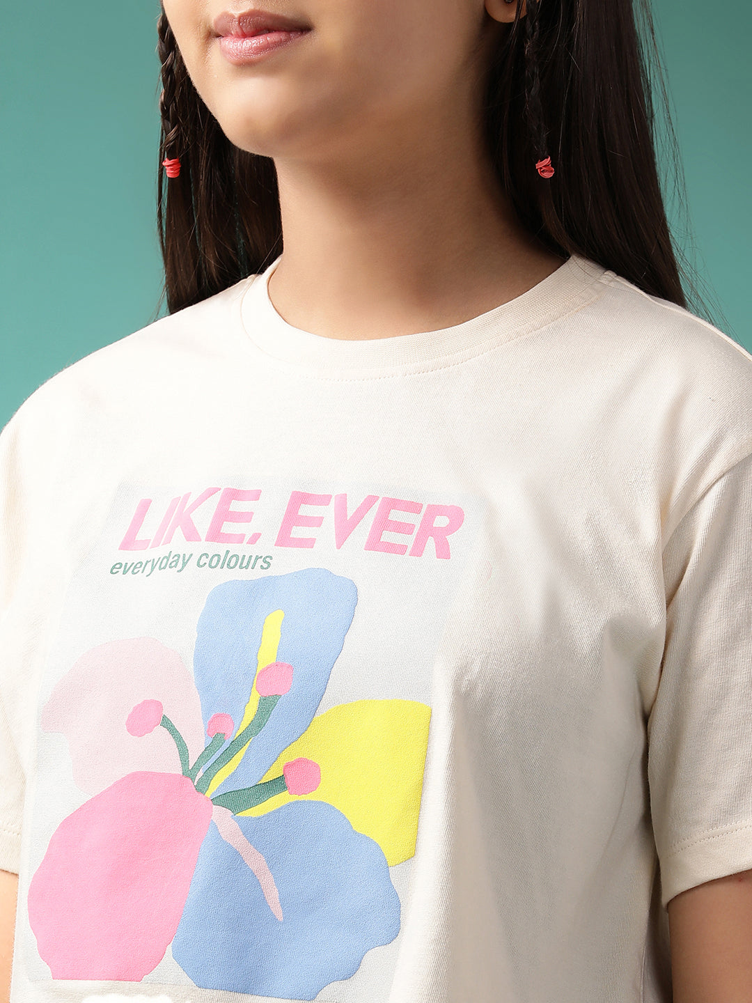 Lil Tomatoes Girls Cotton Crop Top