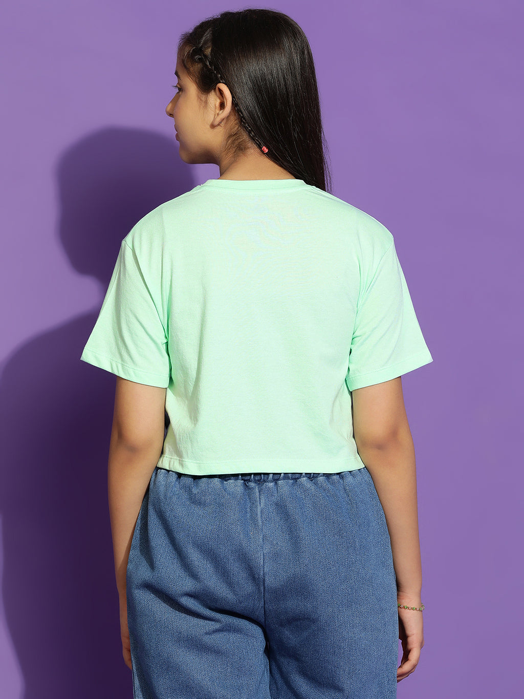 Lil Tomatoes Girls Cotton Crop Top
