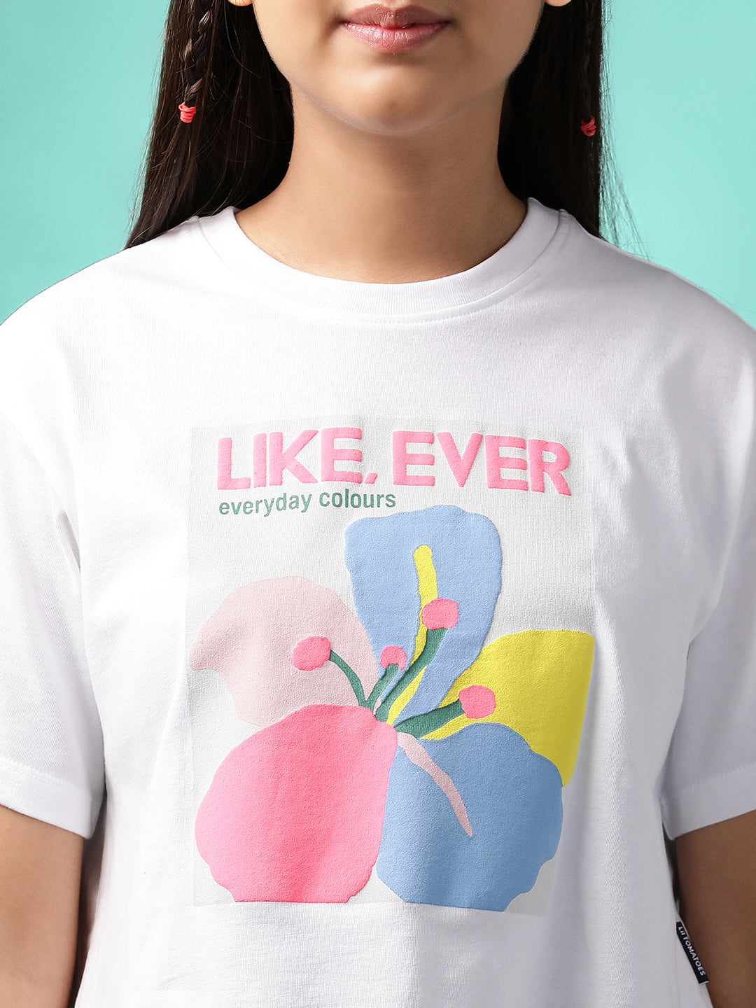 Lil Tomatoes Girls Cotton Crop Top