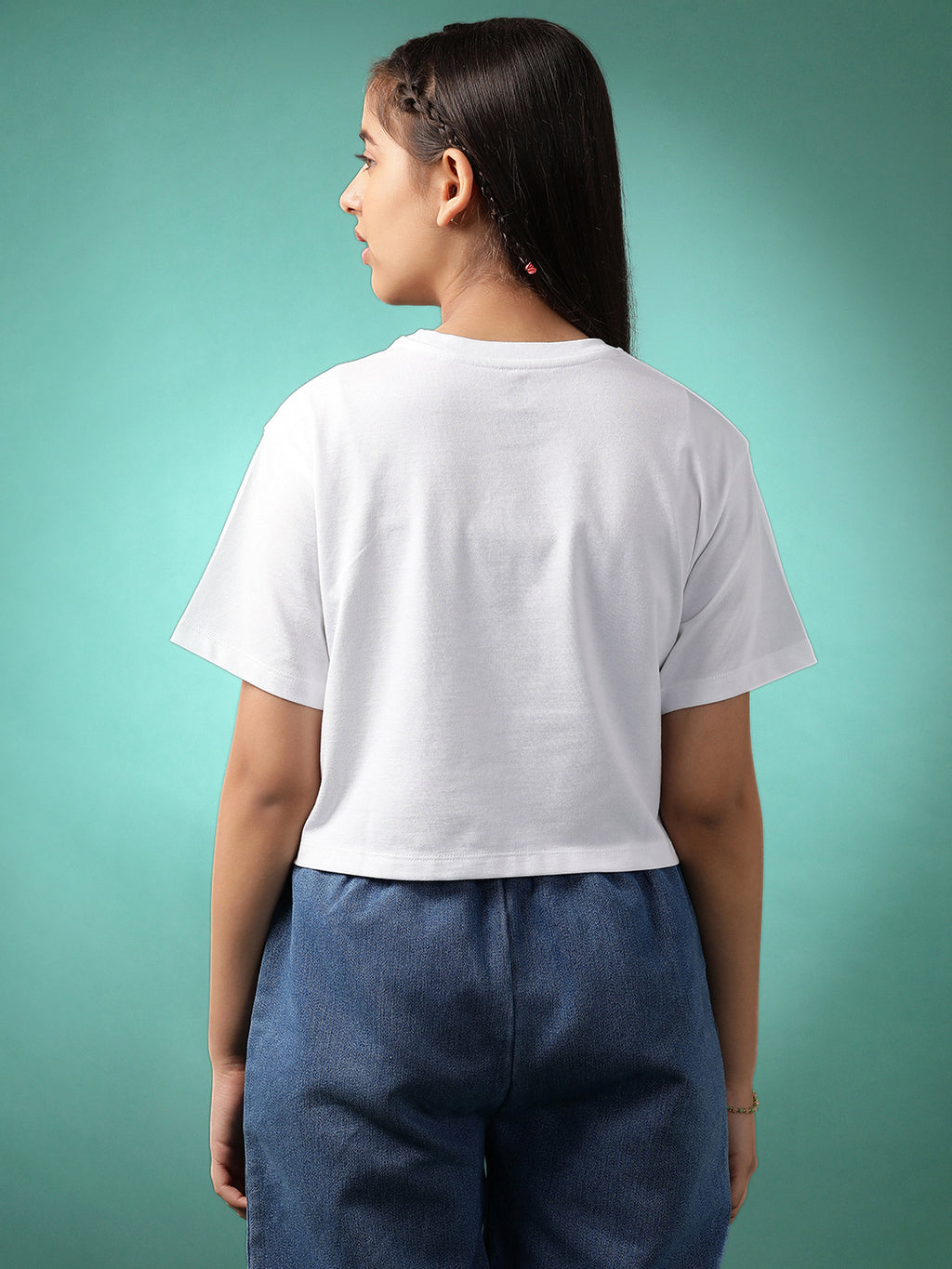 Lil Tomatoes Girls Cotton Crop Top