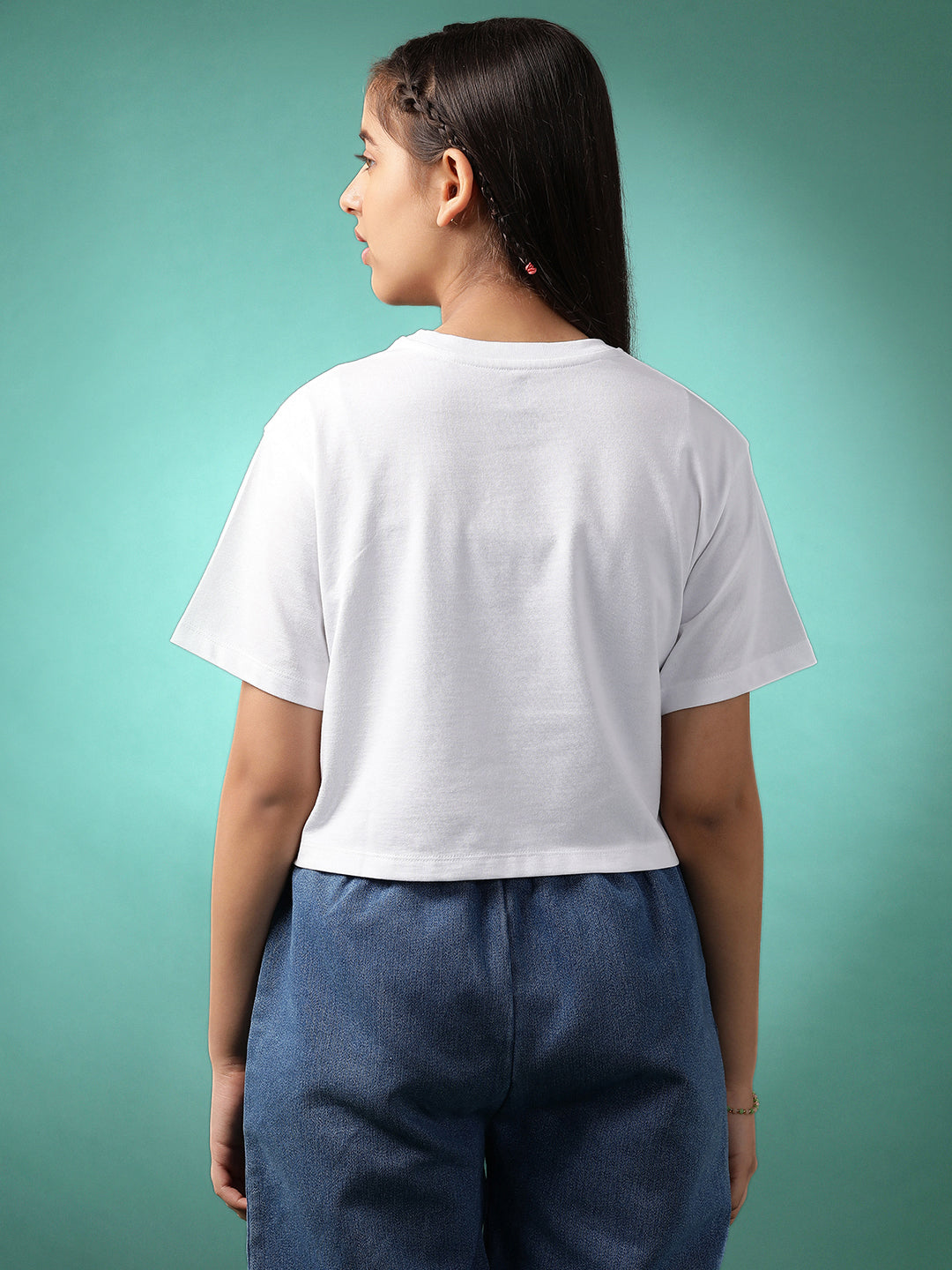 Lil Tomatoes Girls Cotton Crop Top