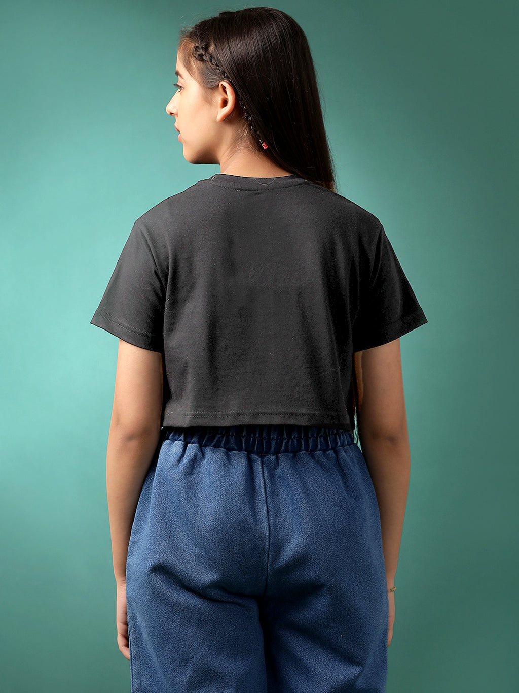 Lil Tomatoes Girls Cotton Crop Top