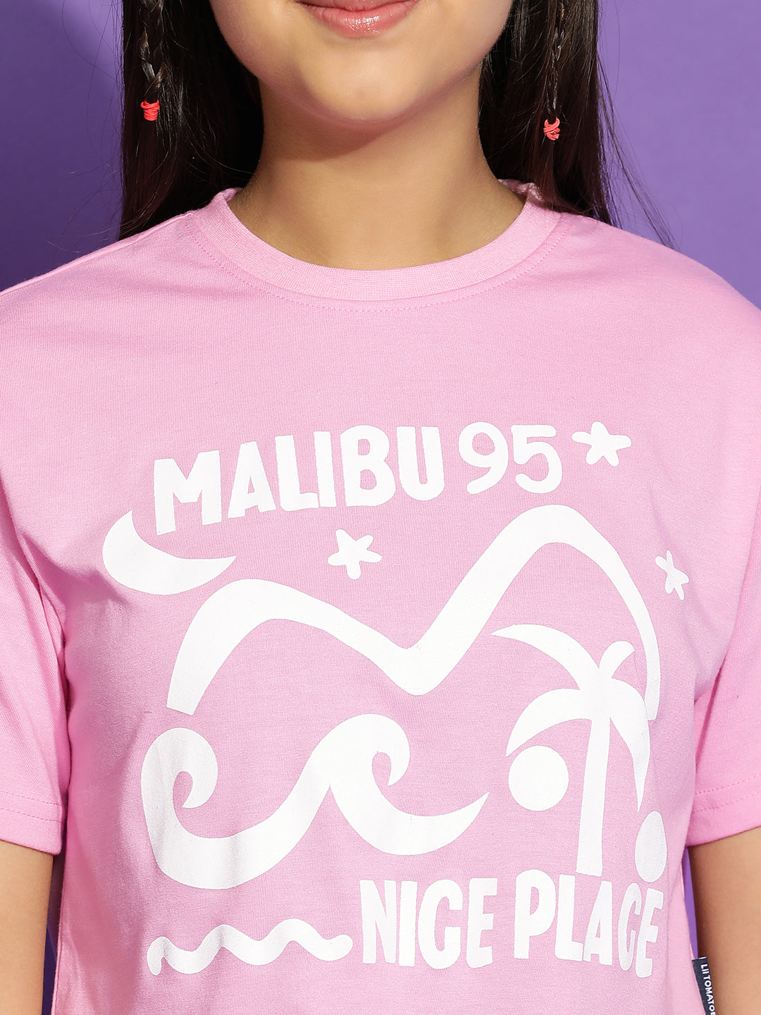 Lil Tomatoes Girls Cotton Crop Top