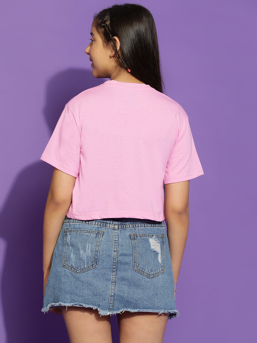 Lil Tomatoes Girls Cotton Crop Top