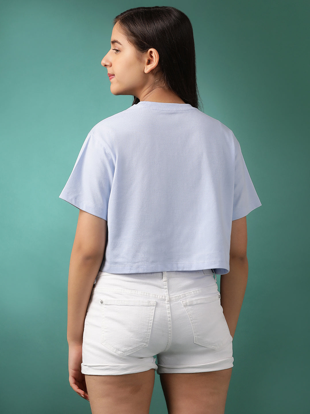 Lil Tomatoes Girls Cotton Crop Top