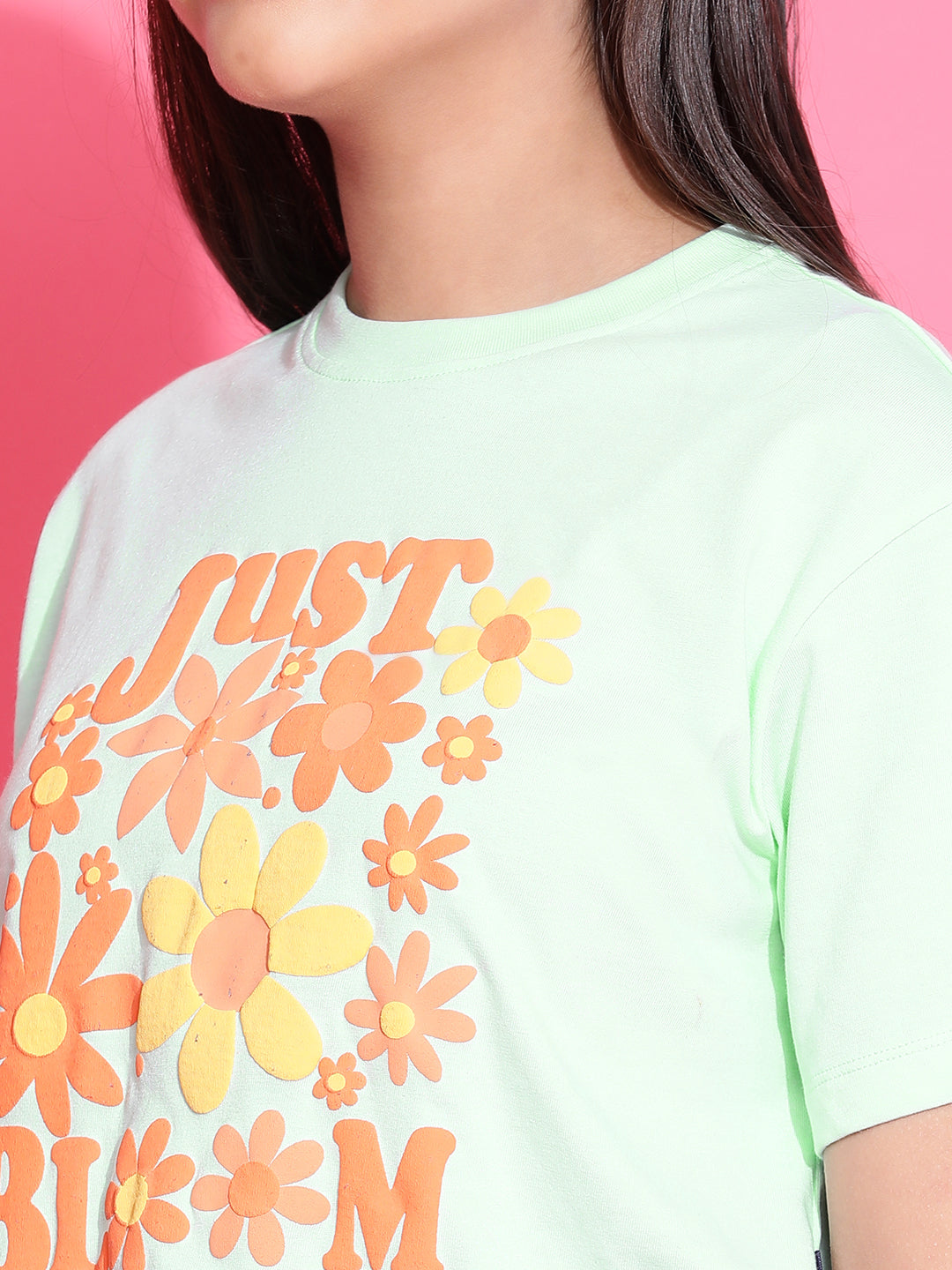 Lil Tomatoes Girls Cotton Crop Top