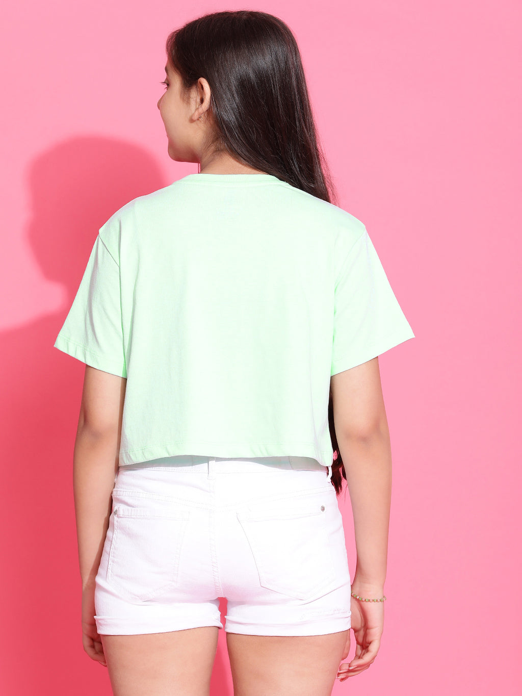 Lil Tomatoes Girls Cotton Crop Top