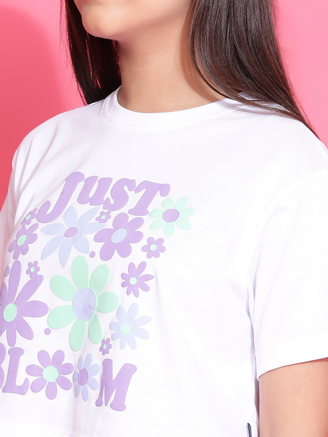 Lil Tomatoes Girls Cotton Crop Top