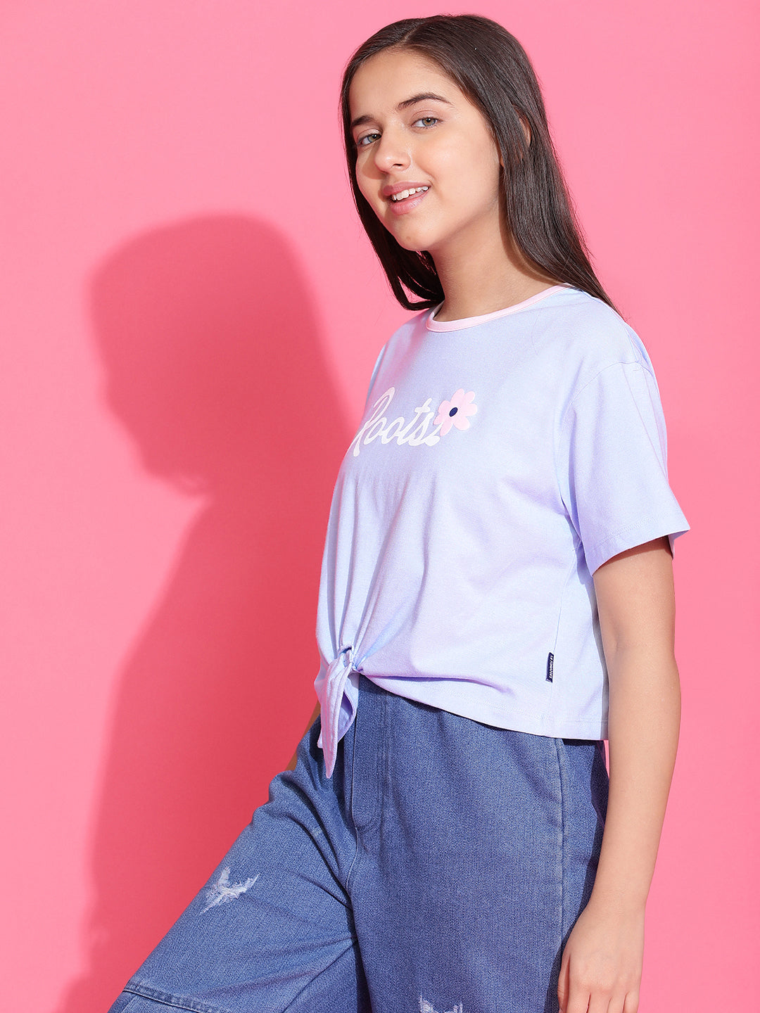 Lil Tomatoes Girls Cotton Crop Top