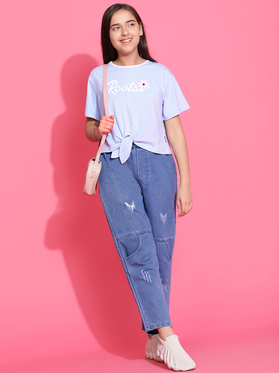 Lil Tomatoes Girls Cotton Crop Top