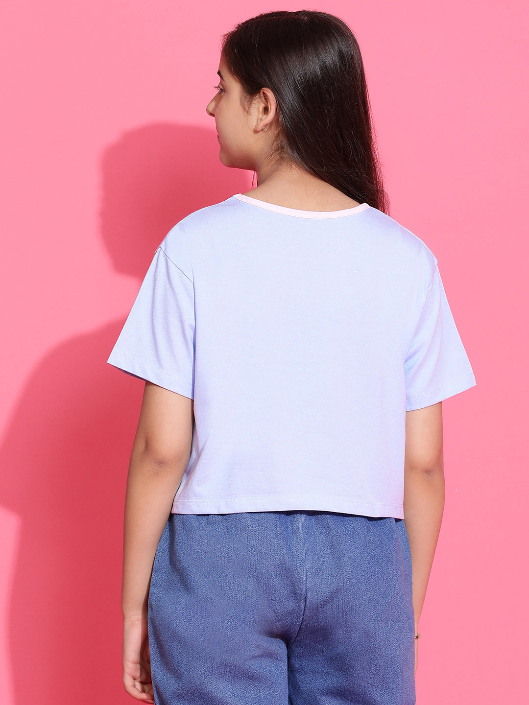 Lil Tomatoes Girls Cotton Crop Top