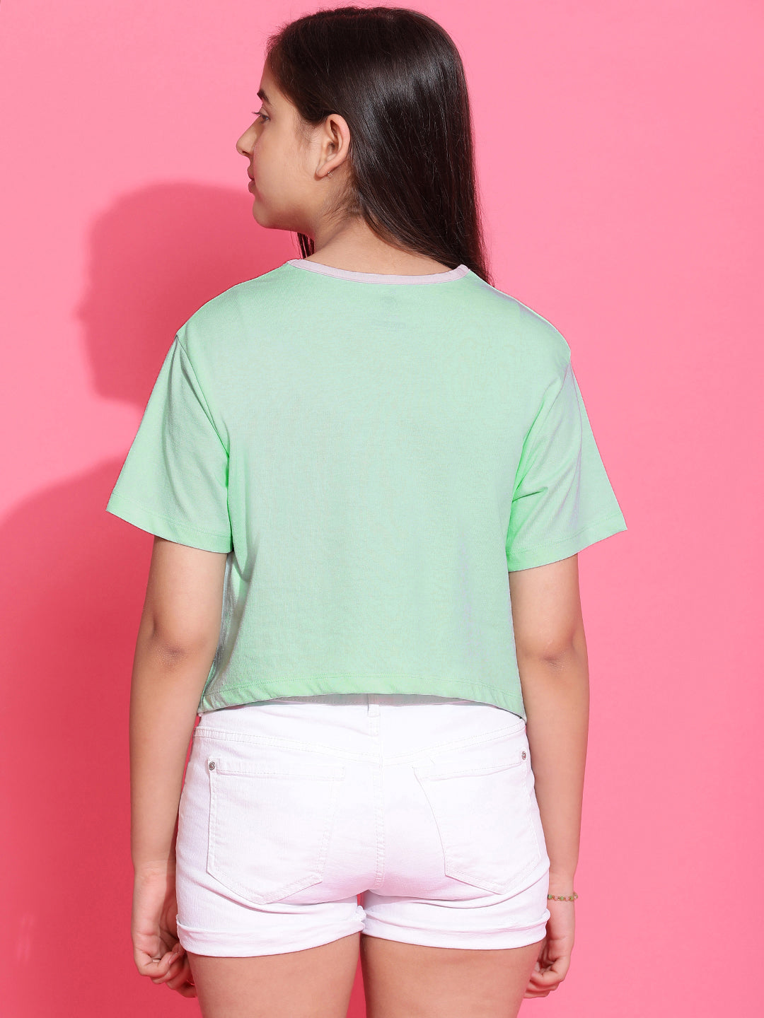 Lil Tomatoes Girls Cotton Crop Top