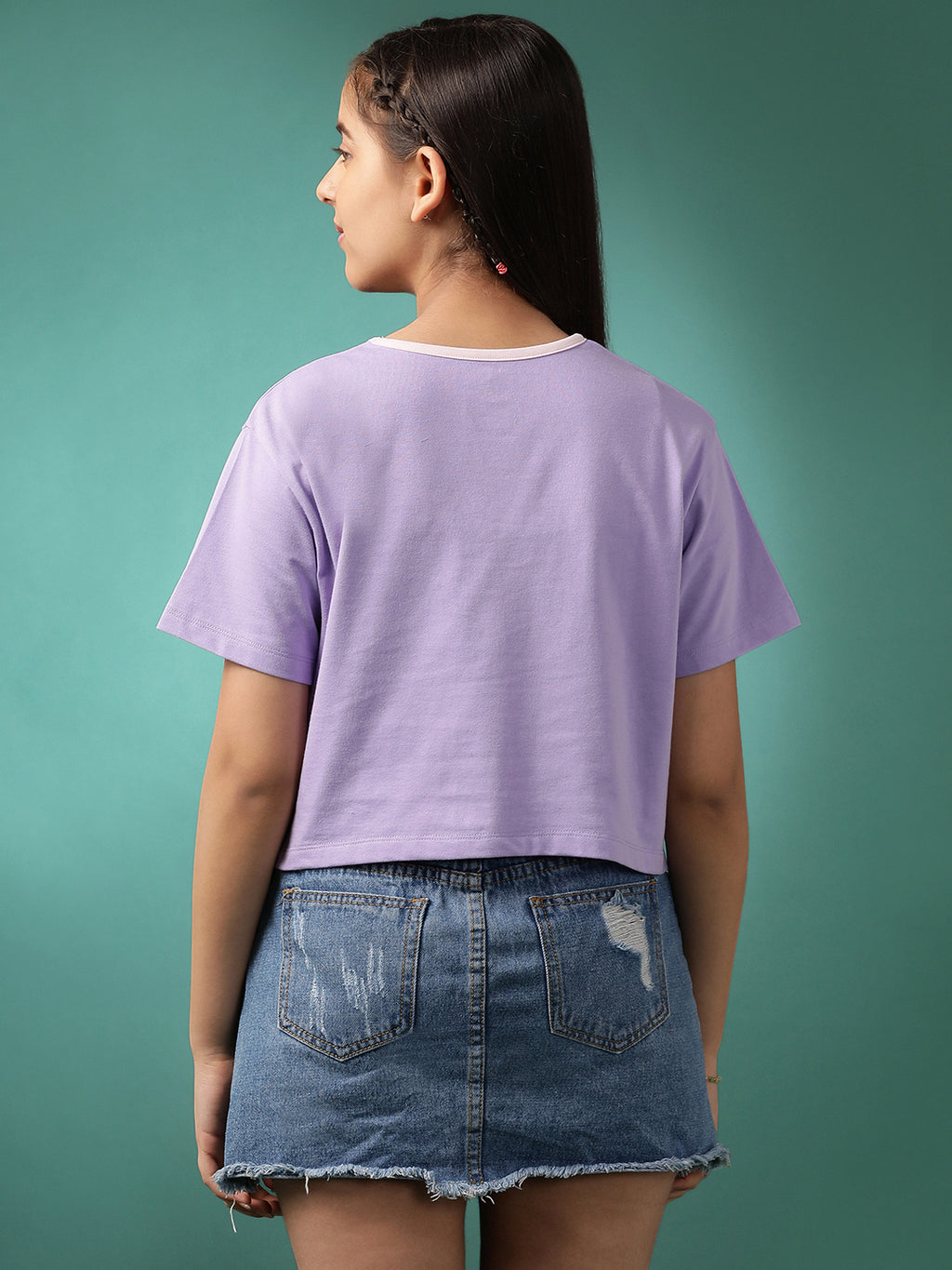 Lil Tomatoes Girls Cotton Crop Top